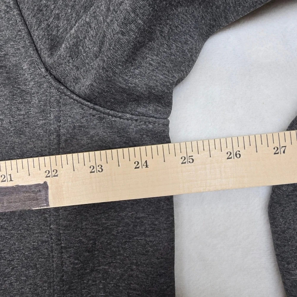 The North Face WindWall Jacket Mens XL Gray Soft Shell Windbreaker Co.‎ Logo